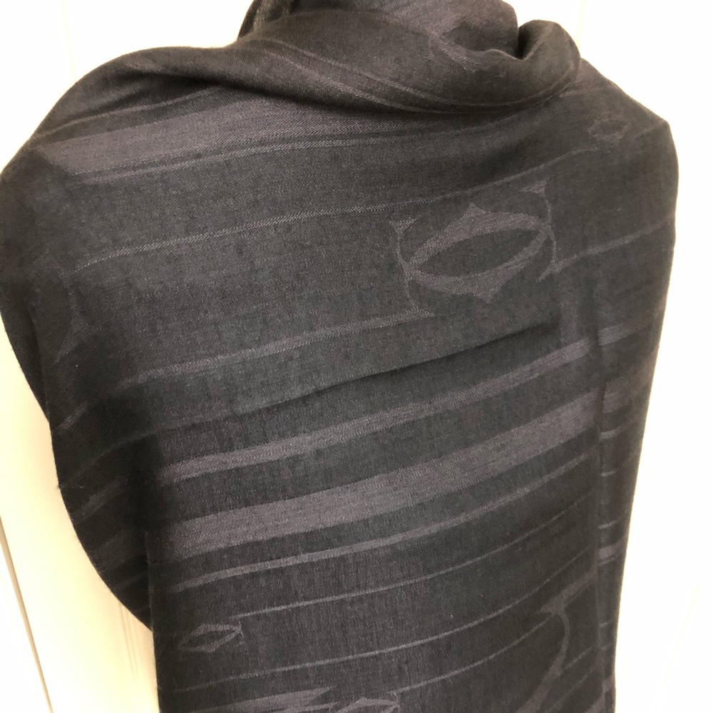 Cartier cashmere and silk scarf/stole/wrap. Made in Italy